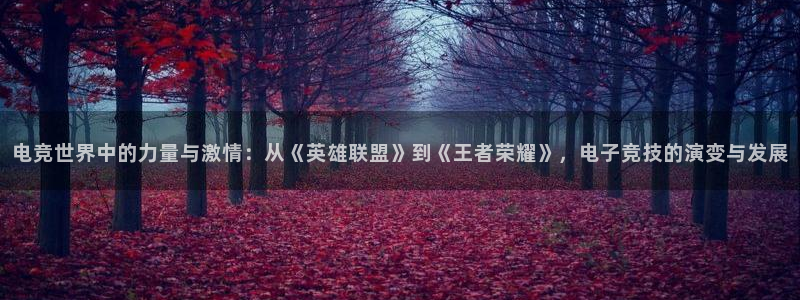 成都乐竞电竞青训基地：电竞世界中的力量与激情：从《英雄联盟》到《王者荣耀》，电子竞技的演变与发展