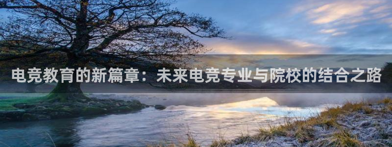 乐竞电竞官网：电竞教育的新篇章：未来电竞专业与院校的结合之路