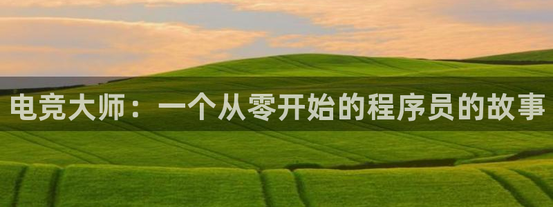 乐竞电竞实训中心收费标准：电竞大师：一个从零开始的程序员的故事